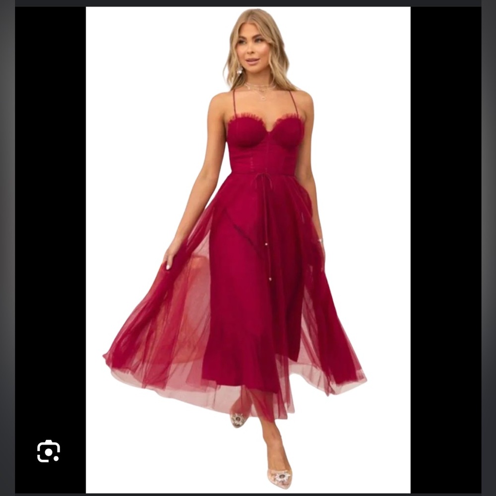 NEW with tags MIDI Dress sz XL Florence Tulle MIDI Dress from Amaroso